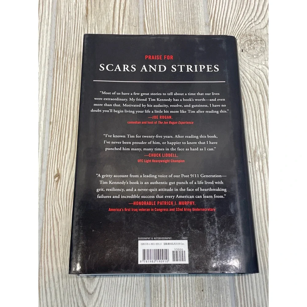 Atria Books scars stripes